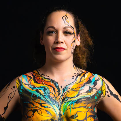 bodypaint - priscilla